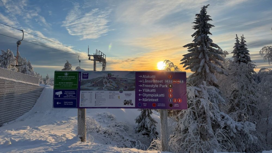 Vuokatti Ski Resort.